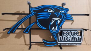 Bud Light Beer NFL Panthers LED Sign bud light beer nfl panthers led sign Bud Light Beer NFL Panthers LED Sign budlightnflpanthersled2024off 300x171