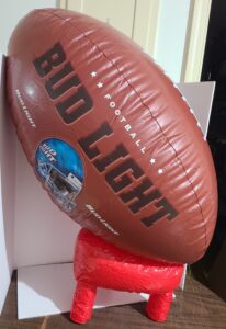 Budweiser Beer Football Inflatable budweiser beer football inflatable Budweiser Beer Football Inflatable budweiserbudlightfootballinflatable2002rear 206x300