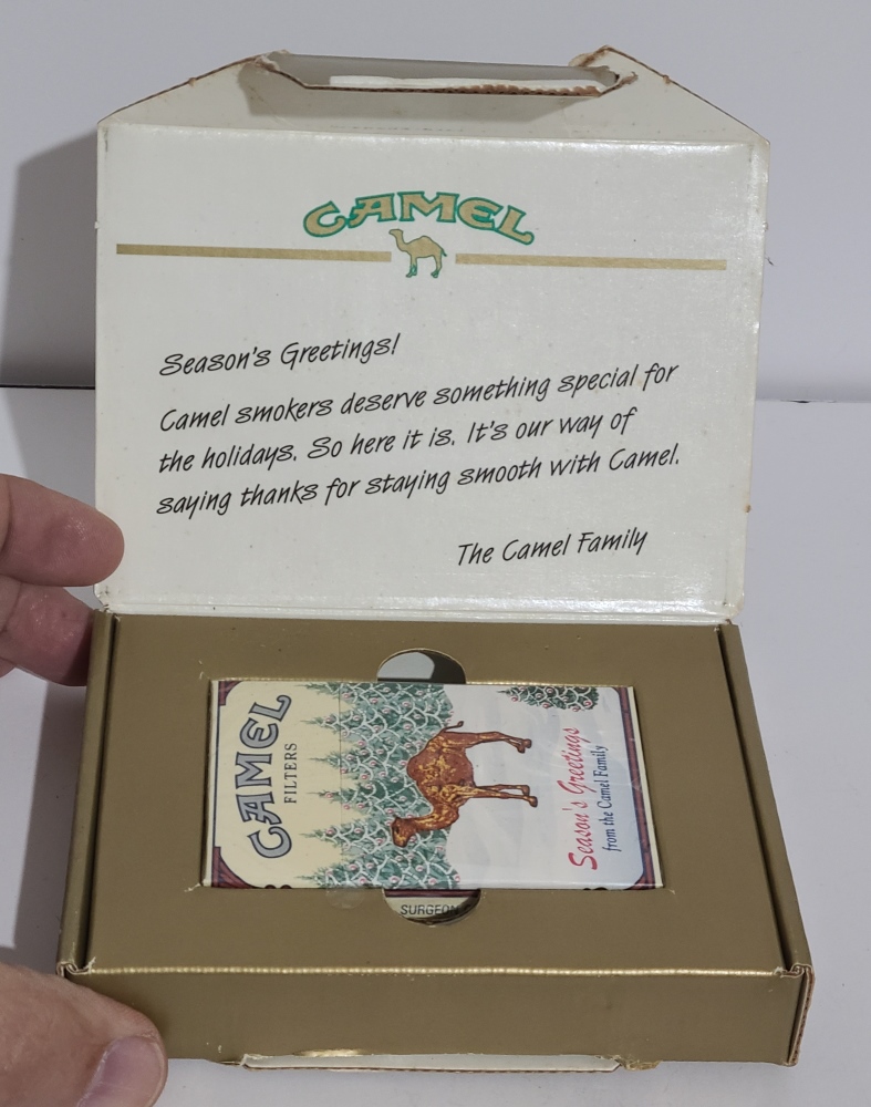 Camel Cigarettes Christmas Mailer