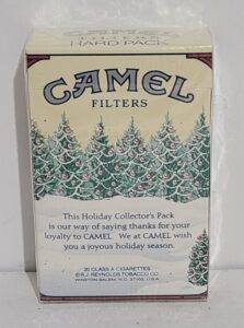 Camel Cigarettes Christmas Mailer camel cigarettes christmas mailer Camel Cigarettes Christmas Mailer camelfiltersseasonsgreetingsmailerpackrear 223x300