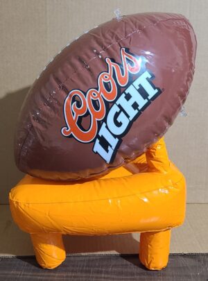 Coors Beer Football Inflatable