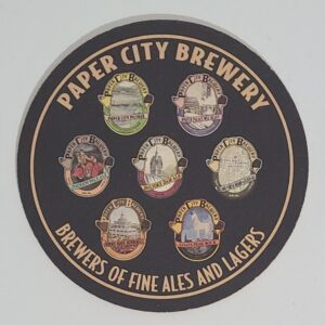 Paper City Brewery Beer Coaster paper city brewery beer coaster Paper City Brewery Beer Coaster papercitybrewerycoaster 300x300