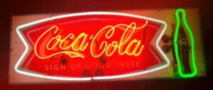 coca cola neon sign border tube Coca Cola Neon Sign Border Tube cocacolagreenbottlewithcan 300x127