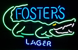 fosters beer neon sign tube Fosters Beer Neon Sign Tube fosterslagercroc1998