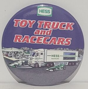 Hess Oil Company Toy Truck Button