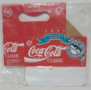 Coca Cola MLB Marlins Bottle Carton