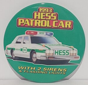 Hess Oil Company Toy Truck Button