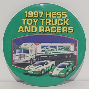 Hess Oil Company Toy Truck Button
