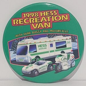 Hess Oil Company Toy Truck Button