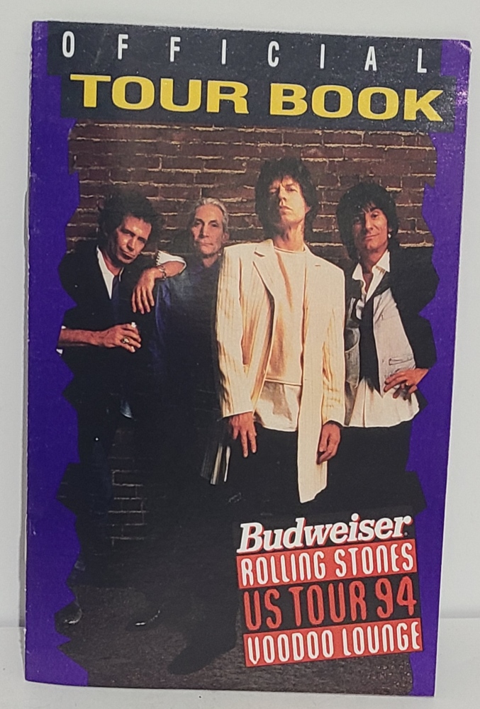 Budweiser Beer Rolling Stones Tour Book [object object] Home budweiserofficialtourbookrollingstonestour1994