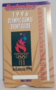 Budweiser Beer Olympic Games Guide budweiser beer olympic games guide Budweiser Beer Olympic Games Guide budweiserolympicgameseventguide1996 186x300