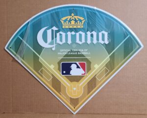 Corona Cerveza MLB Tin Sign