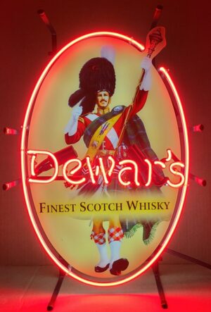 Dewars Scotch Whisky Neon Sign