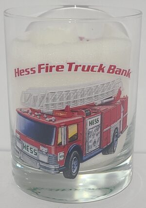 Hess Oil Company Toy Truck Glass