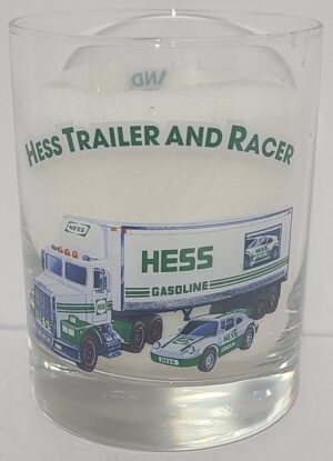 Hess Oil Company Toy Truck Glass