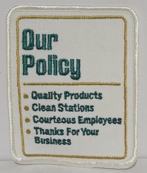 Hess Oil Company Uniform Patch