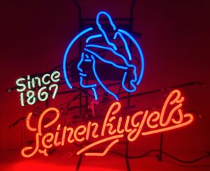 Leinenkugels Beer Indian Princess Neon Sign