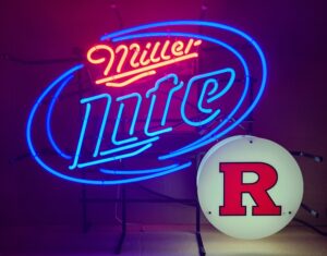 Lite Beer Rutgers Neon Sign