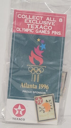 Texaco Oil Olympic Pin Set