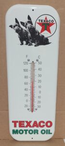 Texaco Oil Thermometer texaco oil thermometer Texaco Oil Thermometer texacoscottydogthermometer1999 135x300