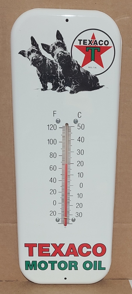 Texaco Oil Thermometer [object object] Home texacoscottydogthermometer1999