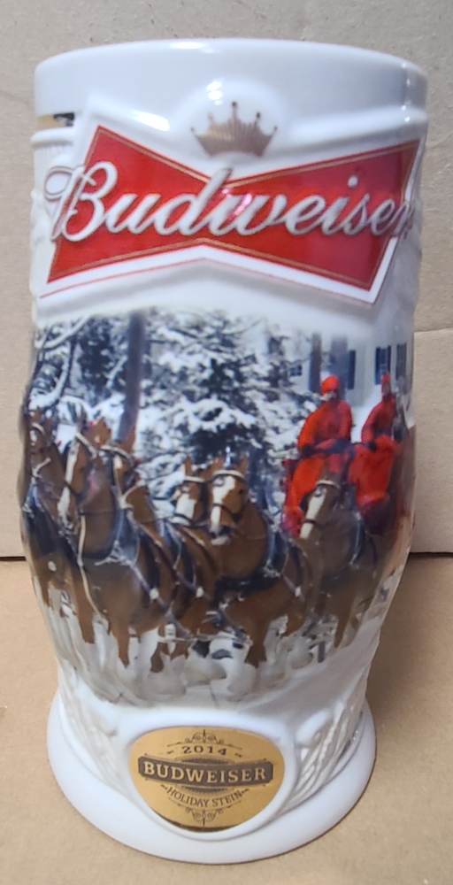 2014 Budweiser Holiday Beer Stein [object object] Home 2014budweiserholiday 1