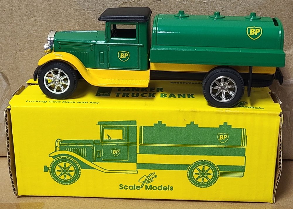 BP Diecast Tanker Toy Truck Bank