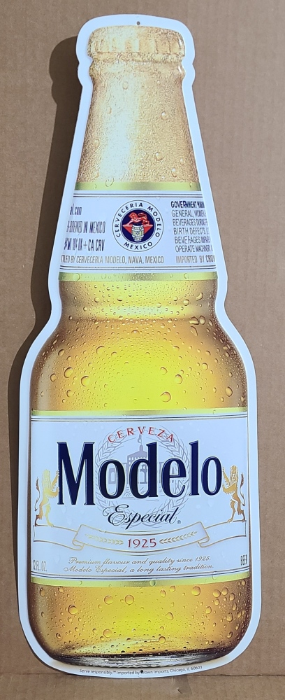 Modelo Especial Beer Tin Sign [object object] Home modeloespecialbottletin2