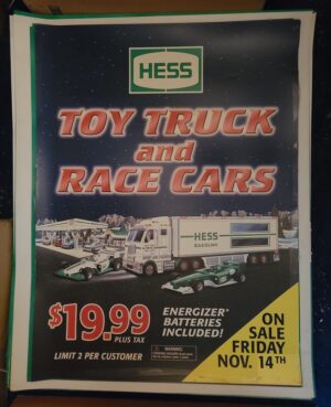 2003 Hess Toy Truck Roadside Sign