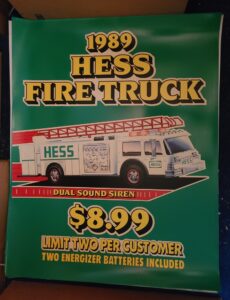 1989 Hess Toy Truck Roadside Sign 1989 hess toy truck roadside sign 1989 Hess Toy Truck Roadside Sign 89hesssnaplocksign 230x300