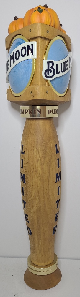 Blue Moon Pumpkin Ale Tap Handle