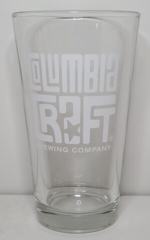 Columbia Craft Brewing Pint Glass