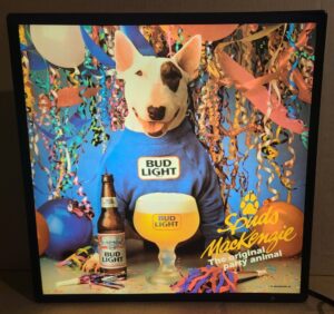 Bud Light Beer Spuds MacKenzie Light