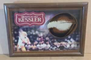 Kessler Whiskey Football Mirror