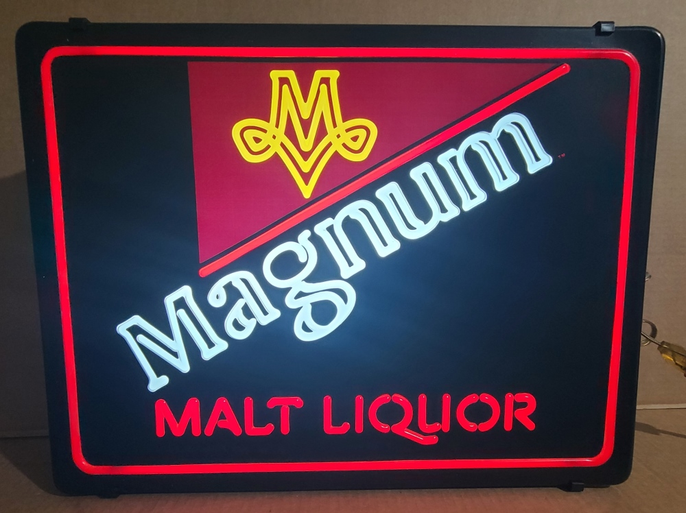 Magnum Malt Liquor Beer Light [object object] Home magnummaltliquorlight1988