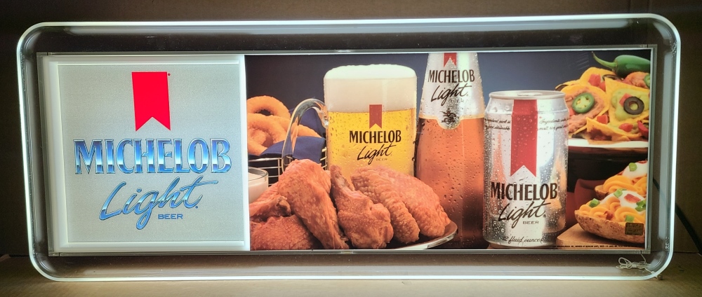 Michelob Light Beer Back Bar Light
