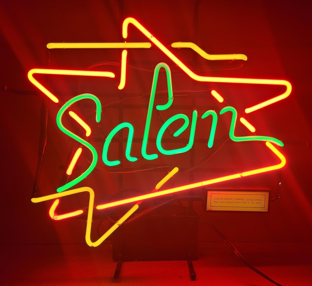 Salem Cigarettes Neon Sign [object object] Home salem19902