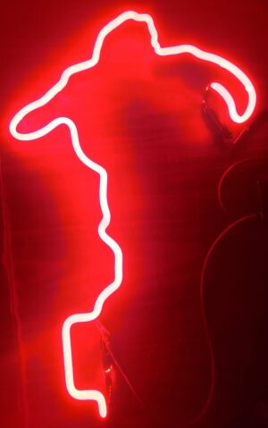 Captain Morgan Spiced Rum Neon Sign Tube