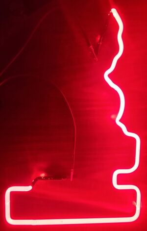 Captain Morgan Spiced Rum Neon Sign Tube