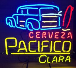 Pacifico Cerveza Woody Beer Neon Sign [object object] My Beer Sign Collection – Not for sale but can be bought… pacificobeerwoodywagon2016 e1769442851133