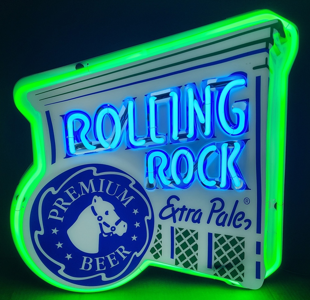 Rolling Rock Beer Steeplechase Neon Sign [object object] Home rollingrocksteeplechase2001