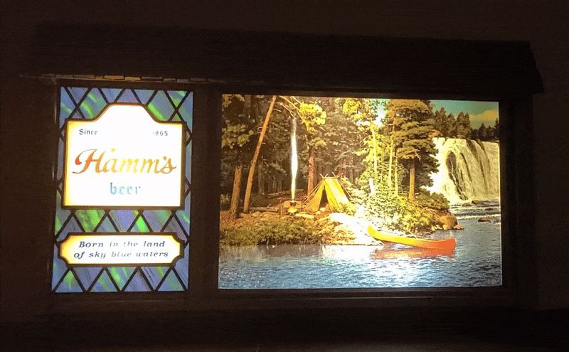 Hamms Beer Scene-O-Rama Motion Lighted Sign [object object] Home hammssceneorama1