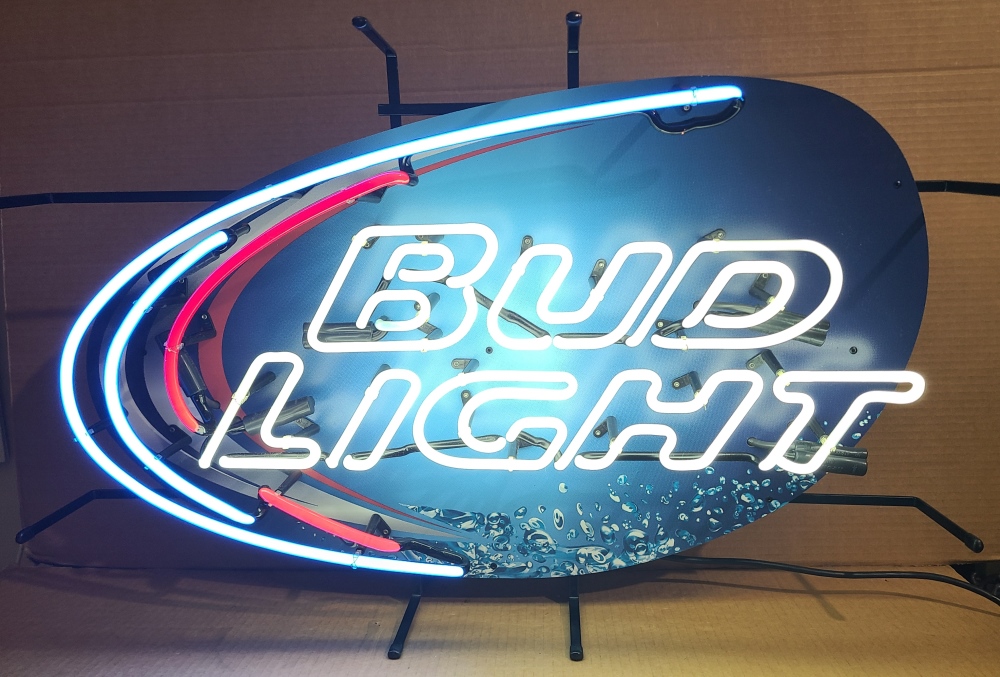 Bud Light Beer Splash Neon Sign [object object] Home budlightsplash2013