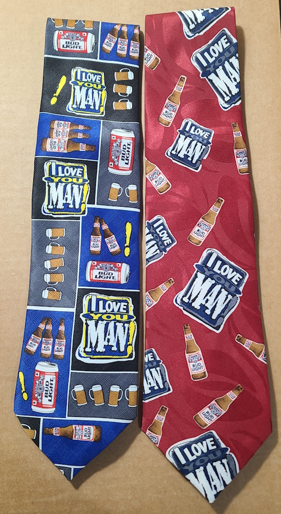 Bud Light Beer Dress Ties [object object] Home budlighttieset1996