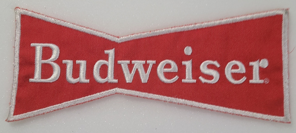 Budweiser Beer Uniform Patch [object object] Home budweiserbowtiepatchlarge