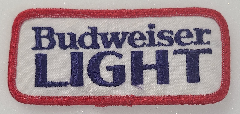 Budweiser Light Beer Uniform Patch [object object] Home budweiserlightpatch