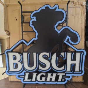 Busch Light Beer Stallion LED Sign busch light beer stallion led sign Busch Light Beer Stallion LED Sign buschlightstallionled2025off 300x300