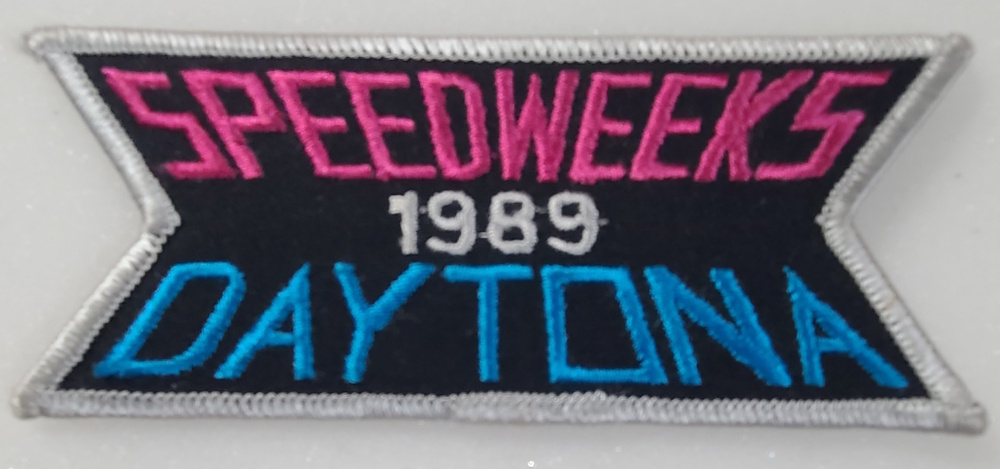 Daytona 1989 Speedweeks Racing Patch [object object] Home daytonaspeedweeks1989patch