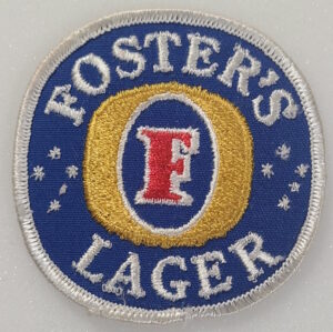 Fosters Lager Beer Uniform Patch