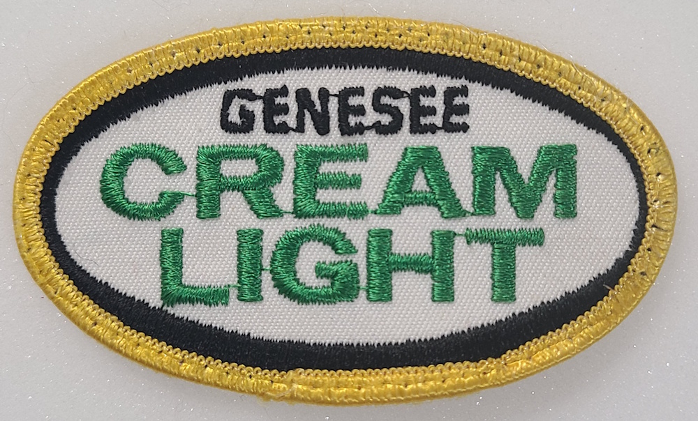 Genesee Cream Light Beer Uniform Patch